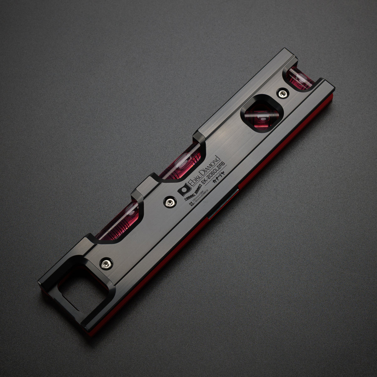 金津屋商店×エビス カラーソリッドレベル2【COLOR SOLID LEVEL2】 ブラックツートン レッド 100/150/200-