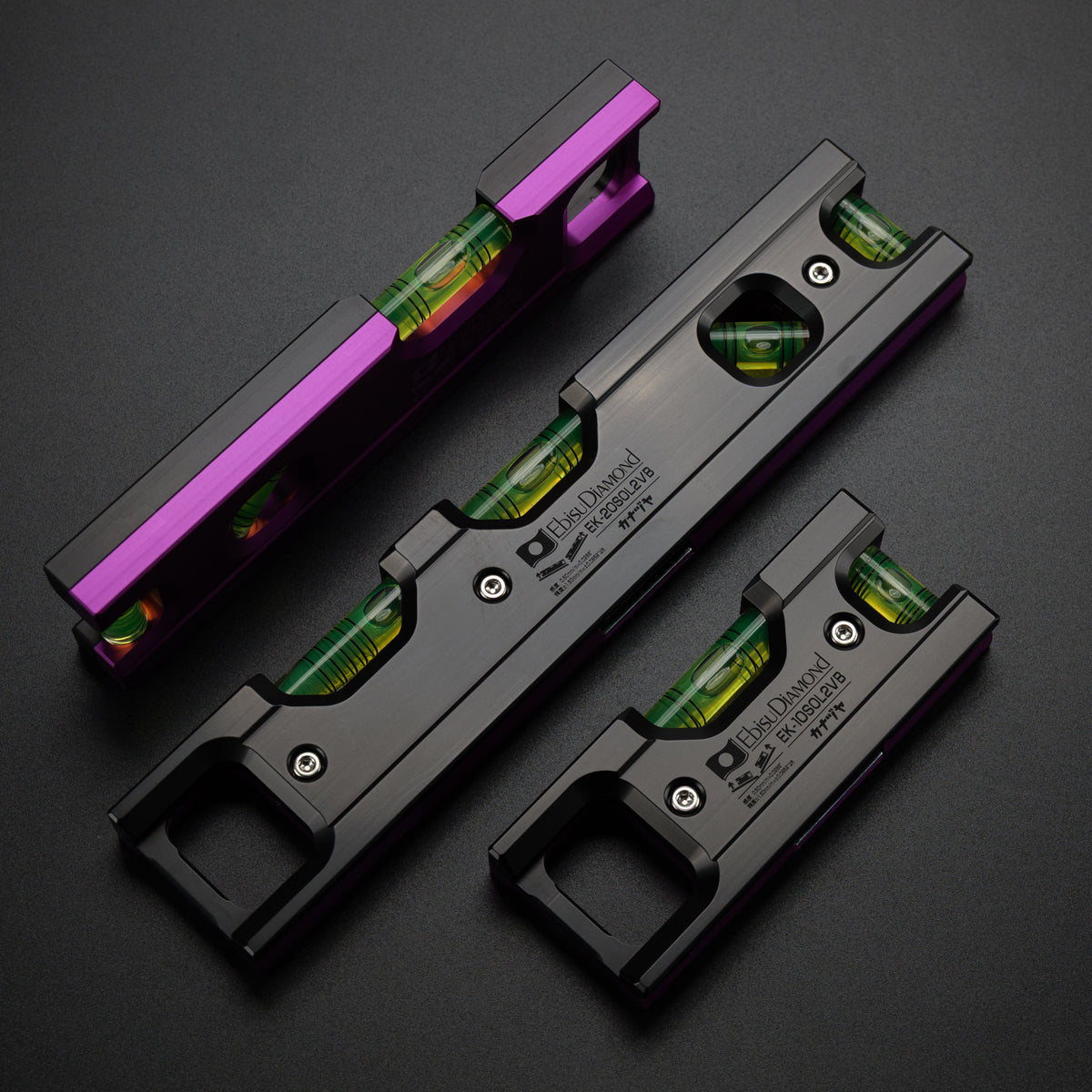 金津屋商店×エビス カラーソリッドレベル2【COLOR SOLID LEVEL2】 ブラックツートン ヴァイオレット 100/150/200-