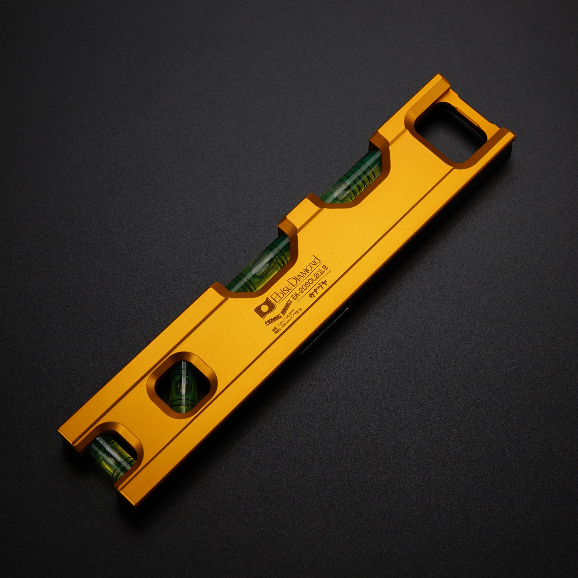 金津屋商店×エビス カラーソリッドレベル2【COLOR SOLID LEVEL2】 ブラックツートン ゴールド 100/150/200-EK-20SOL2GLB