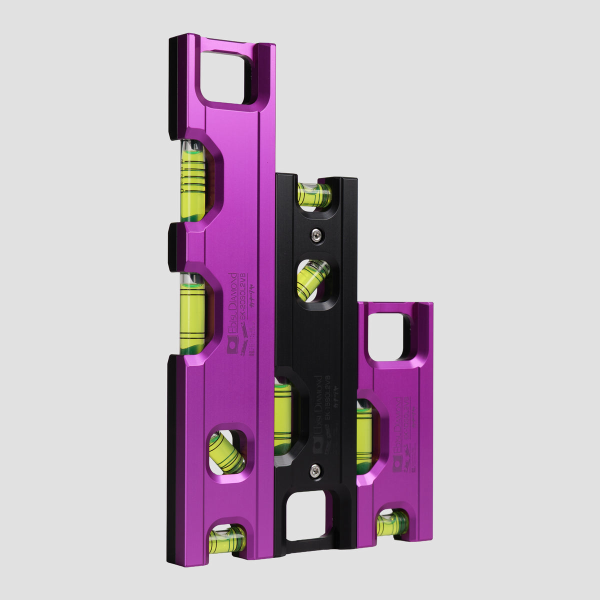 金津屋商店×エビス カラーソリッドレベル2【COLOR SOLID LEVEL2】 ブラックツートン ヴァイオレット 100/150/200-