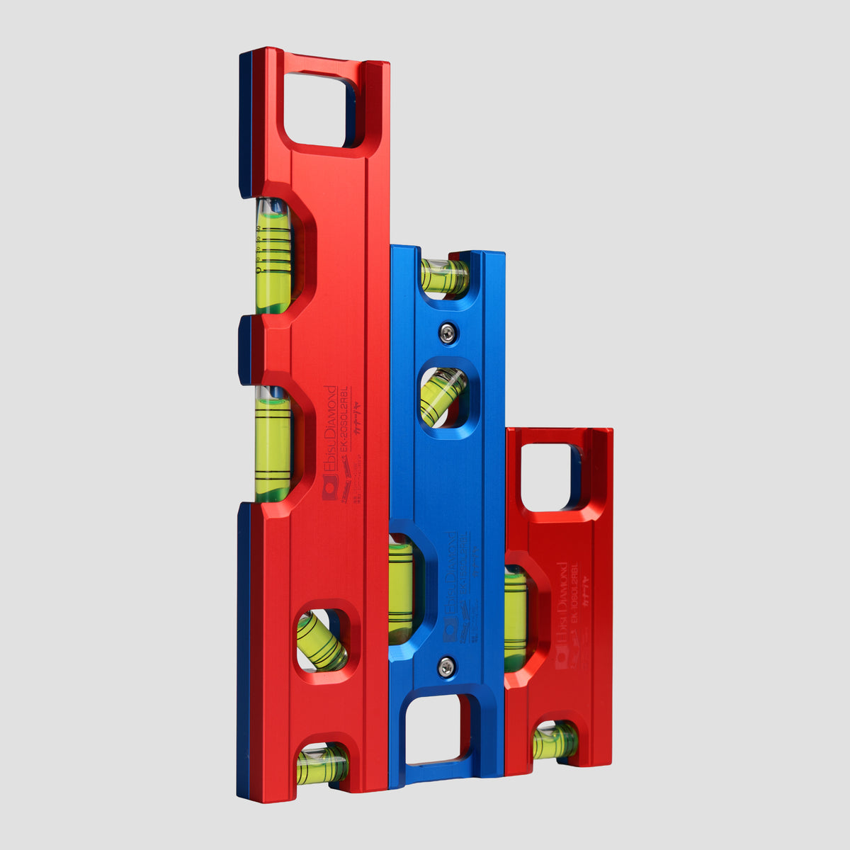 金津屋商店×エビス カラーソリッドレベル2【COLOR SOLID LEVEL2】 ツートンカラー レッド&ブルー 100/150/200-
