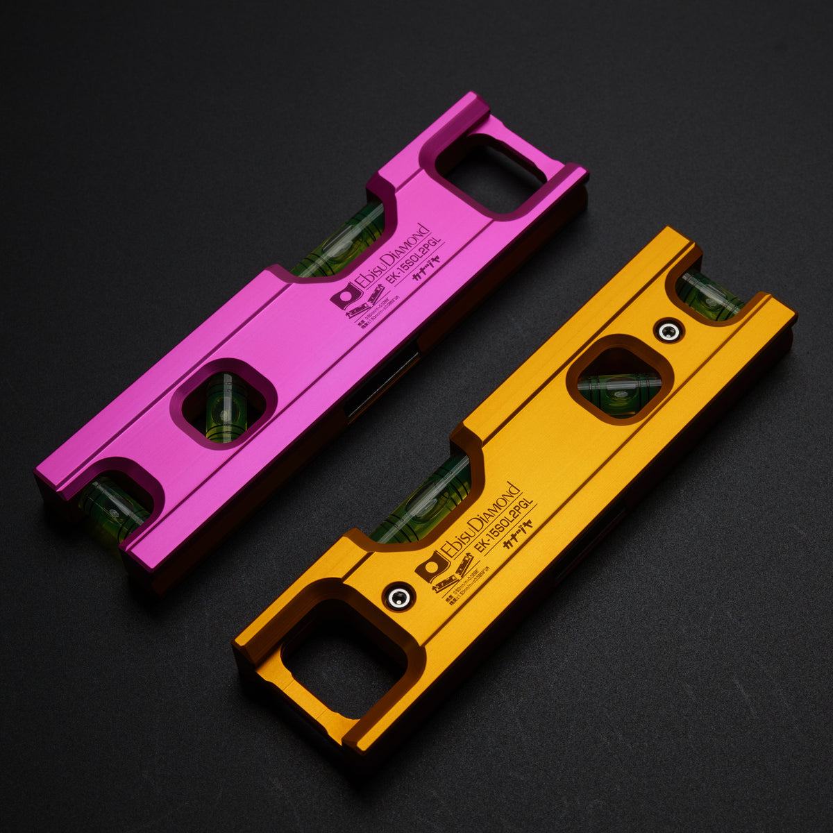 金津屋商店×エビス カラーソリッドレベル2【COLOR SOLID LEVEL2】 ツートンカラー ピンク&ゴールド 100/150/200-