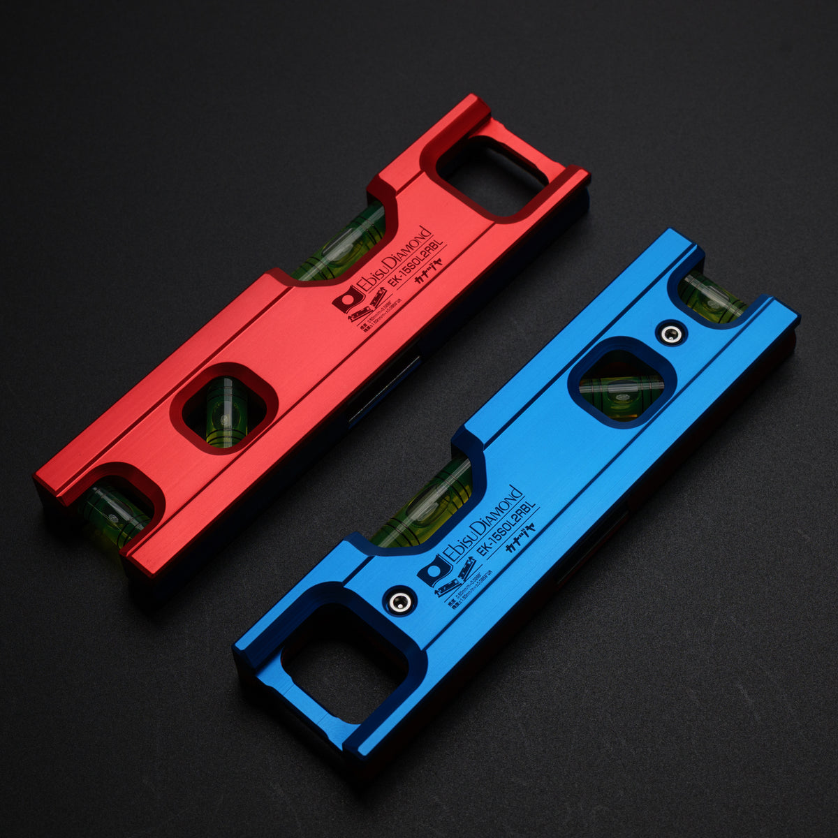 金津屋商店×エビス カラーソリッドレベル2【COLOR SOLID LEVEL2】 ツートンカラー レッド&ブルー 100/150/200-
