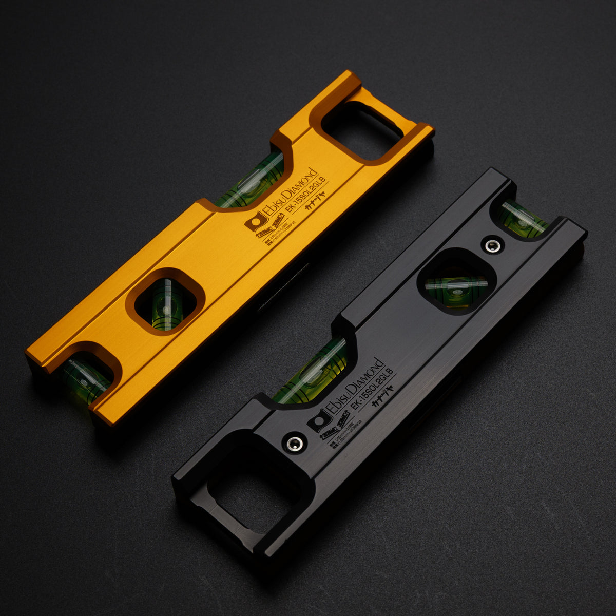 金津屋商店×エビス カラーソリッドレベル2【COLOR SOLID LEVEL2】 ブラックツートン ゴールド 100/150/200-