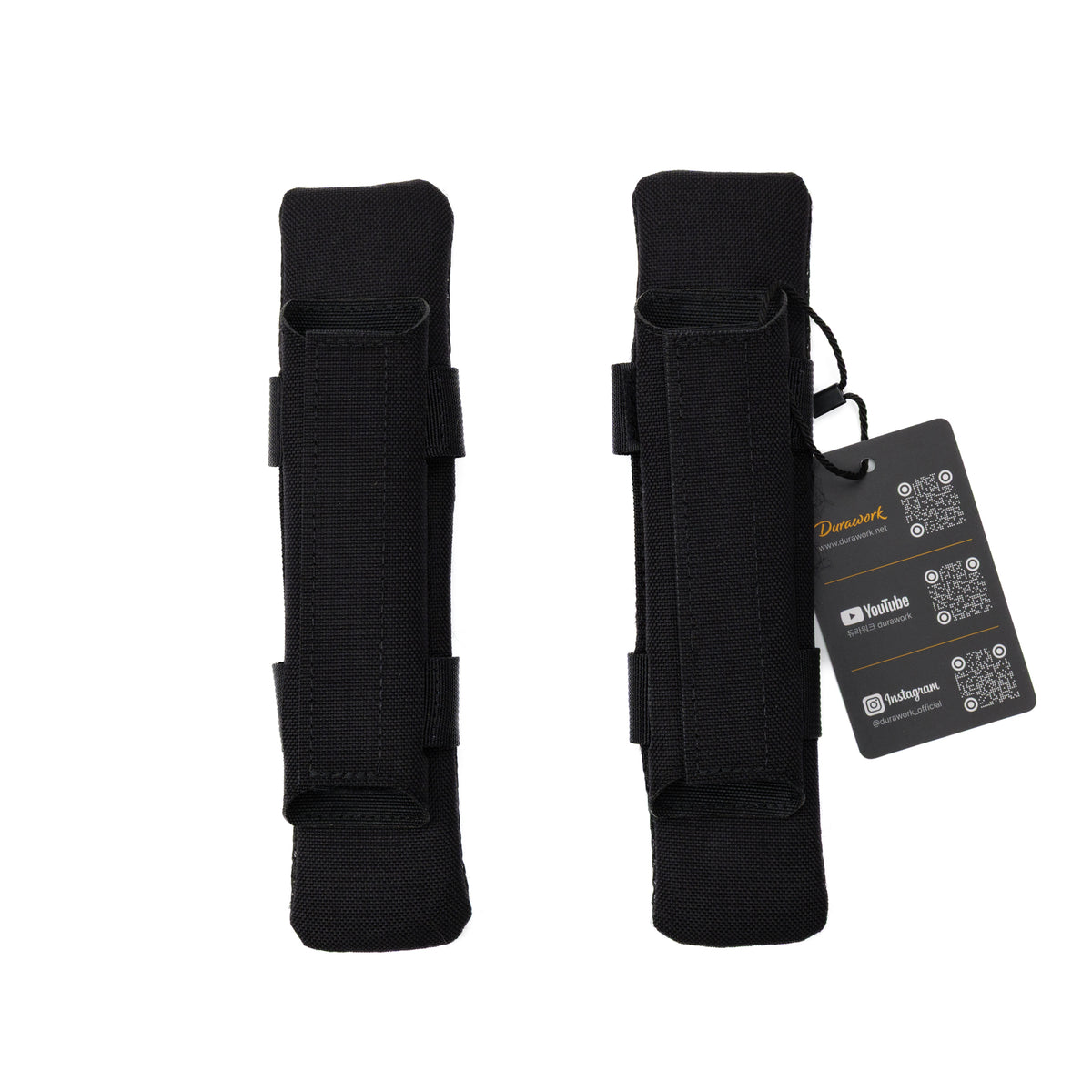 Durawork ショルダーパット(2ヶ) Dura508 BLK/BRW-Dura508BLK