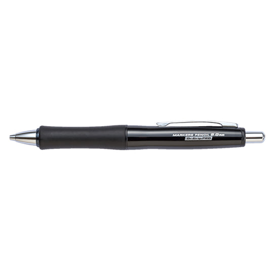PILOT 建築用シャープペンシル マーカーズペンシル2.0mm ドクターグリッププロ (ブラック/レッド/バイオレット)-DX-HDGP-20B