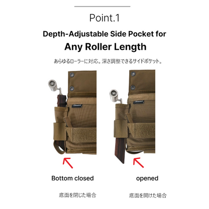 Durawork ウォールペーパーポーチ（DOBAE1）Dura206 BLK/BRW-