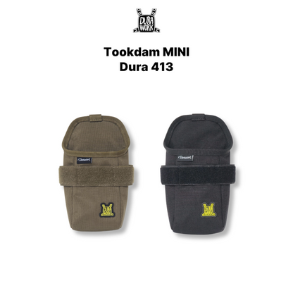 Durawork ミニクイックドロップポーチ（TOOKDAM mini）Dura413 BLK/BRW-