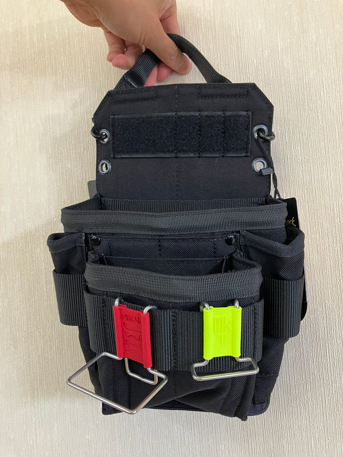 Durawork ベルトキャリングハンドル 1本 Dura505 BLK/BRW-