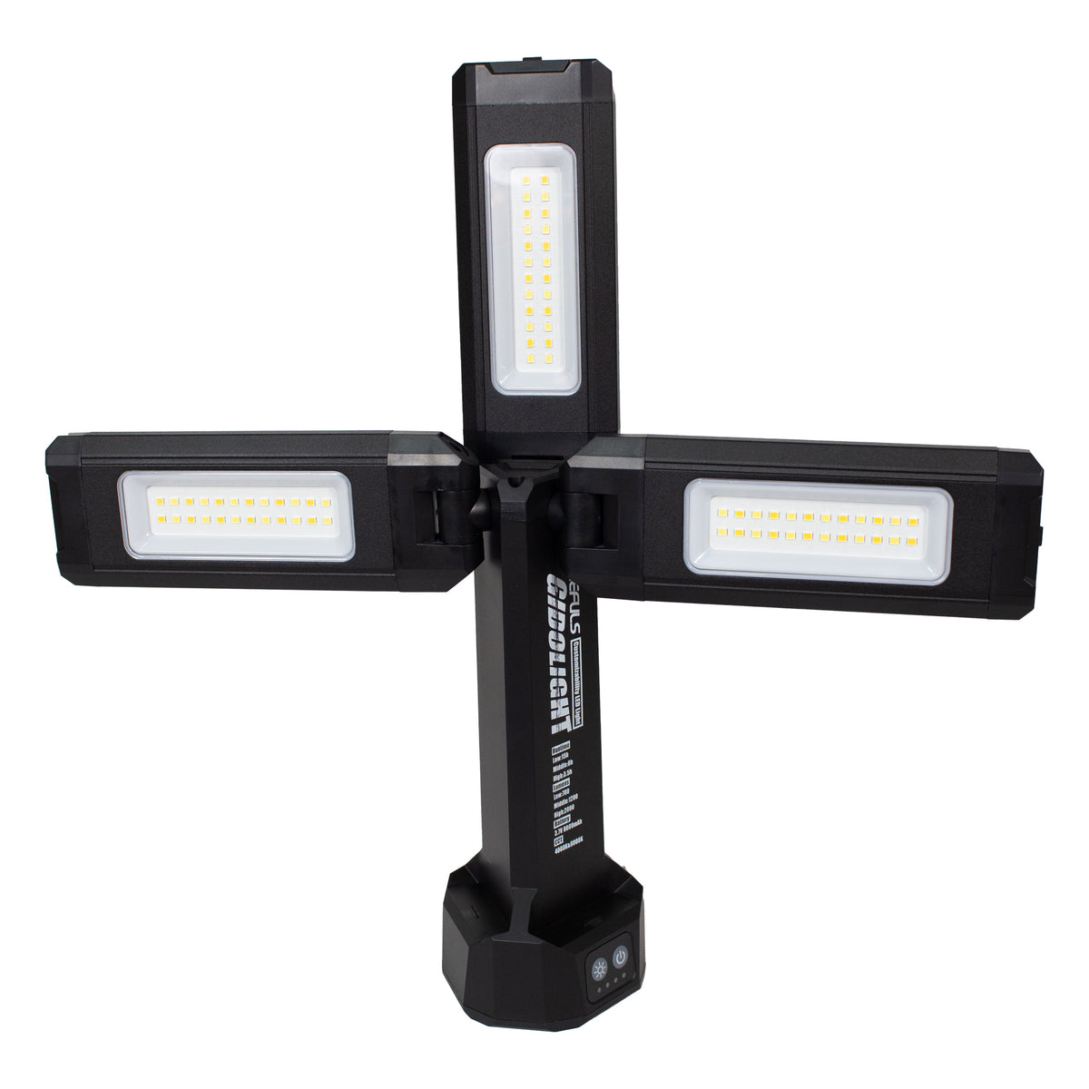 ZEFULS 自在三灯式LEDライト ギドライト ZA-GL2000-投光器-ZA-GL2000-金津屋商店