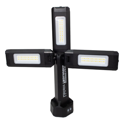 ZEFULS 自在三灯式LEDライト ギドライト ZA-GL2000-投光器-ZA-GL2000-金津屋商店