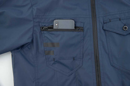 ビッグボーン 冷蔵服4 半袖ジャケット TH604セット（服+ペルチェ+ファン+モバイルバッテリー）フリーサイズ-