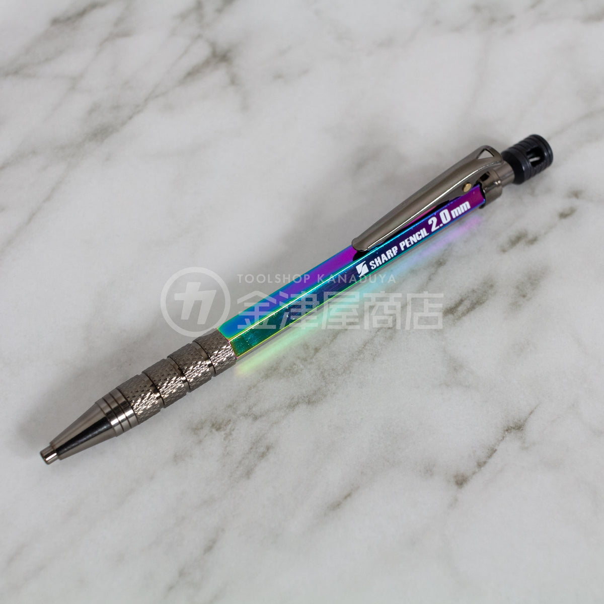 祥碩堂 建築用シャープペンシル2.0mm 朱雀 真鍮ボディ限定カラー-シャープペンシル-金津屋商店