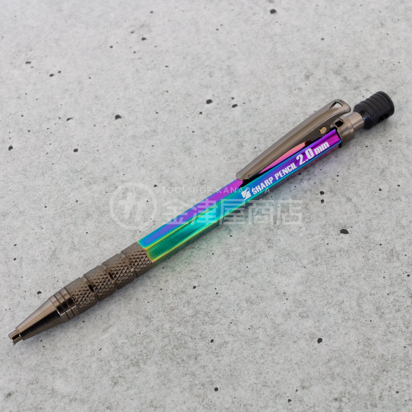 祥碩堂 建築用シャープペンシル2.0mm 朱雀 真鍮ボディ限定カラー-シャープペンシル-金津屋商店
