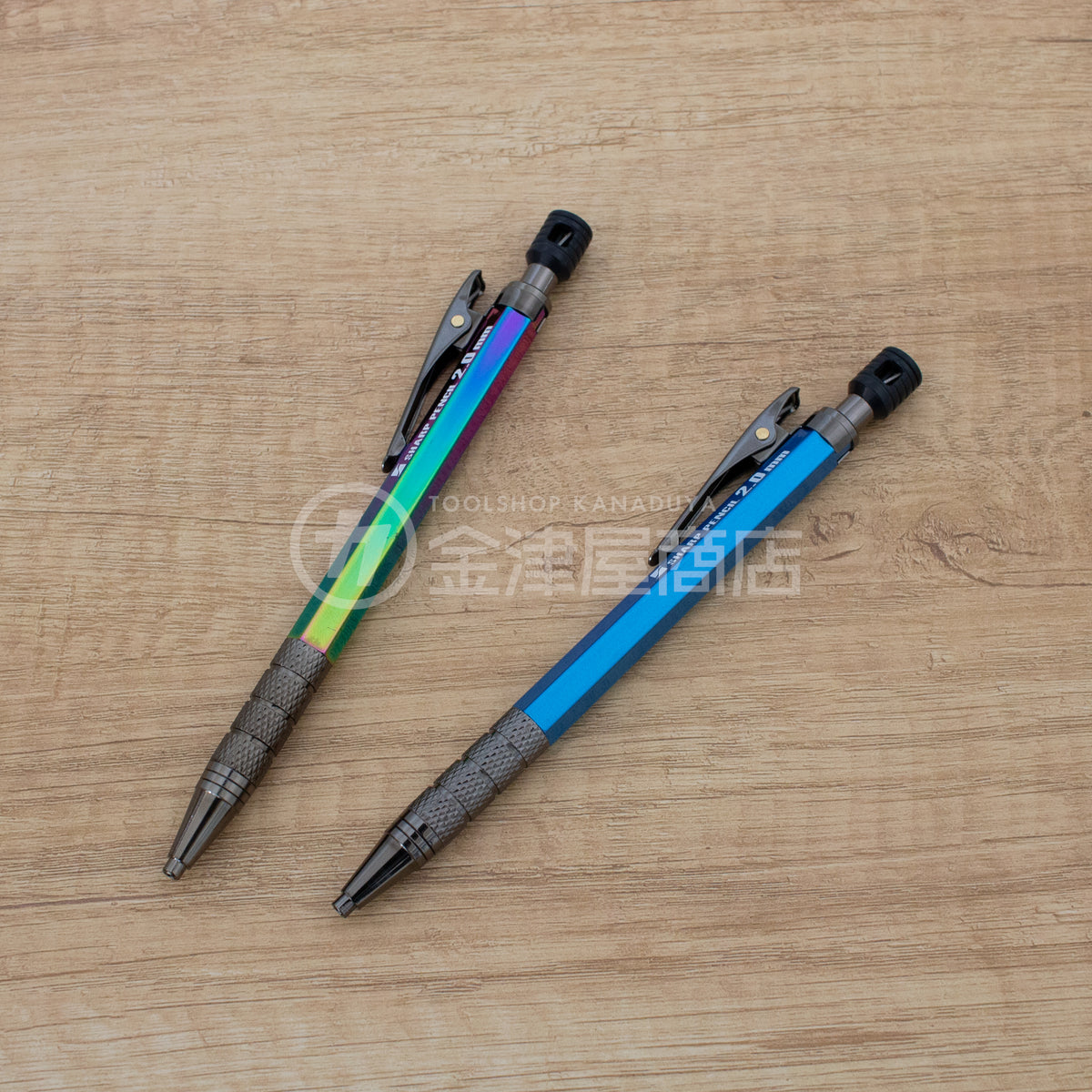 祥碩堂 建築用シャープペンシル2.0mm 朱雀 真鍮ボディ限定カラー-シャープペンシル-金津屋商店