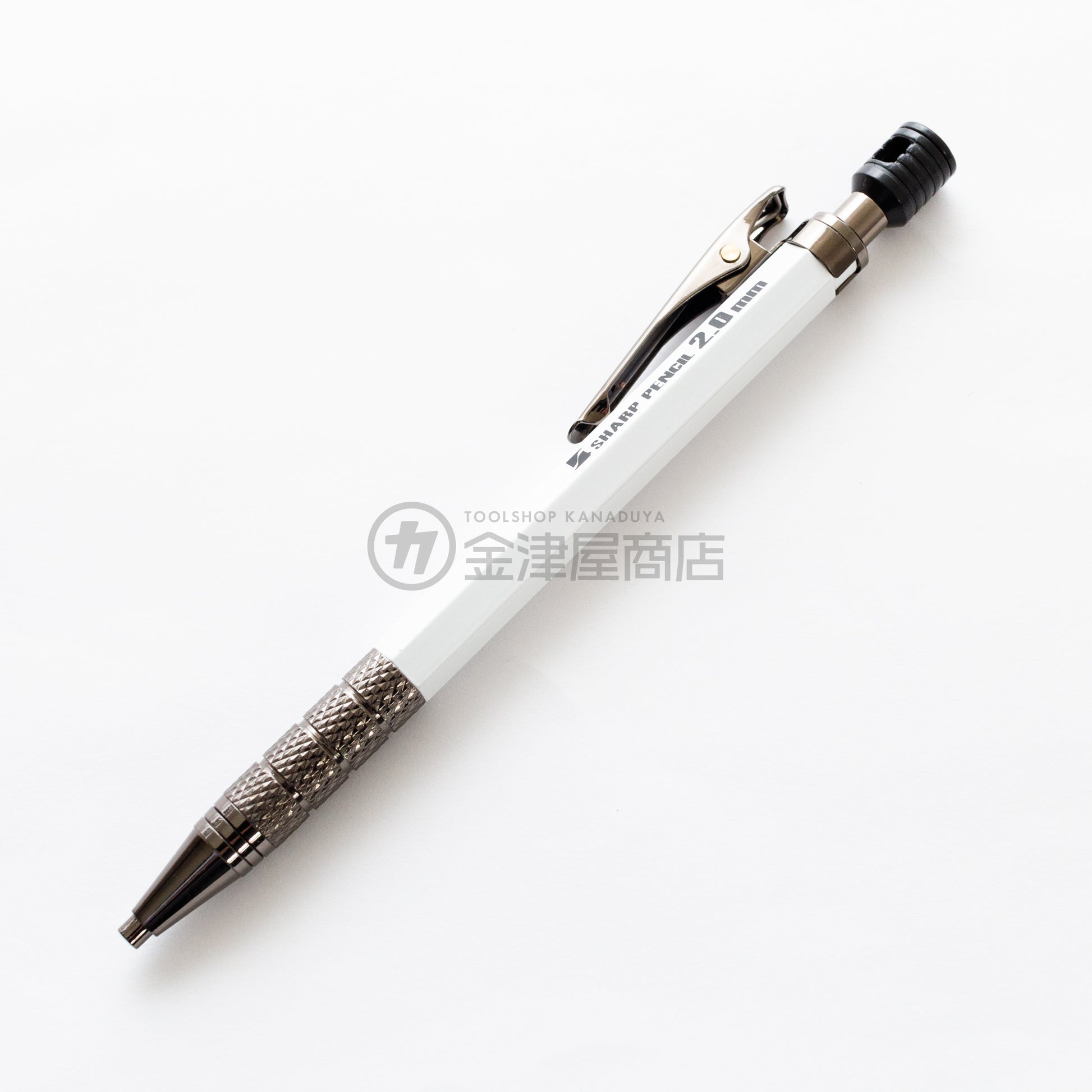 祥碩堂 建築用シャープペンシル2.0mm 朱雀 真鍮ボディ 限定カラー-シャープペンシル-500-W-金津屋商店