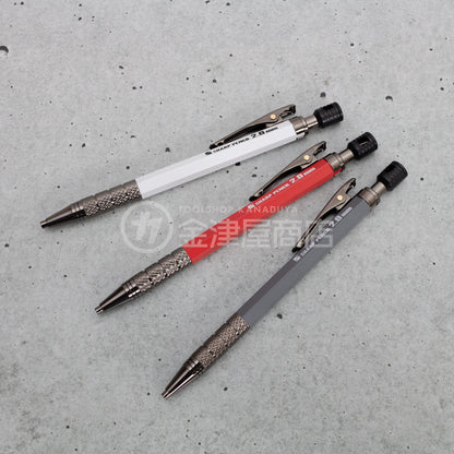 祥碩堂 建築用シャープペンシル2.0mm 朱雀 真鍮ボディ 限定カラー-シャープペンシル-金津屋商店