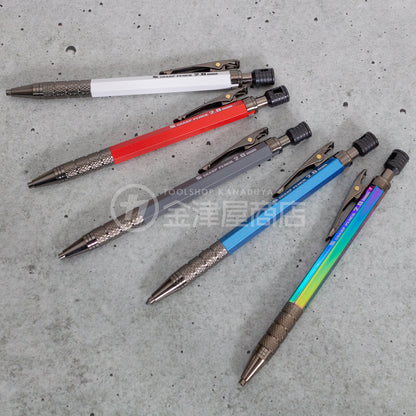 祥碩堂 建築用シャープペンシル2.0mm 朱雀 真鍮ボディ 限定カラー-シャープペンシル-金津屋商店