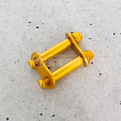 ニックス(KNICKS) シングルアルミベルトループ用アルミ製金具一式 ALUZ-1-金具-ALUZ-1GO-金津屋商店