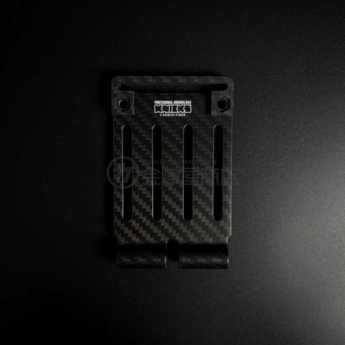 ニックス(KNICKS) カーボンファイバーベルトループ専用前部サスペンダー用フック CF15L-SF-