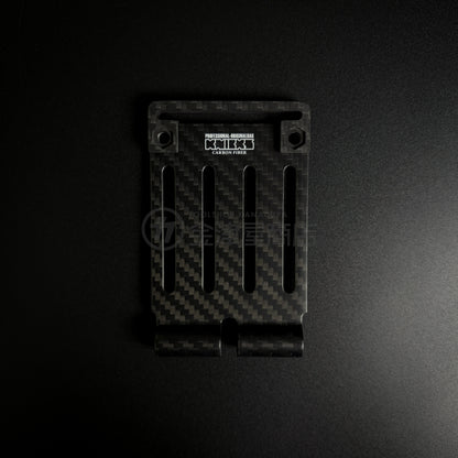 ニックス(KNICKS) カーボンファイバーベルトループ専用前部サスペンダー用フック CF15L-SF-