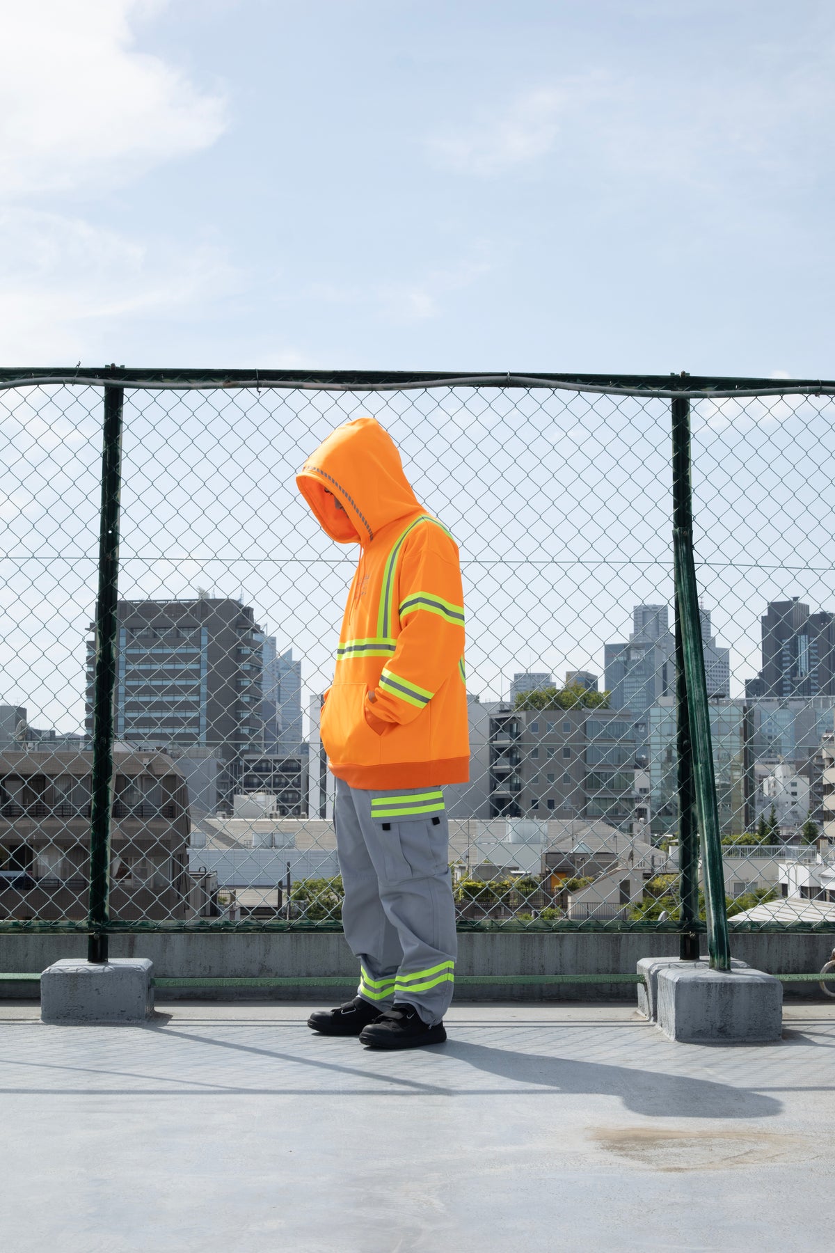 UNIVERSAL OVERALL リフレクタースウェットフーディ UN26332301 [2026AW]-