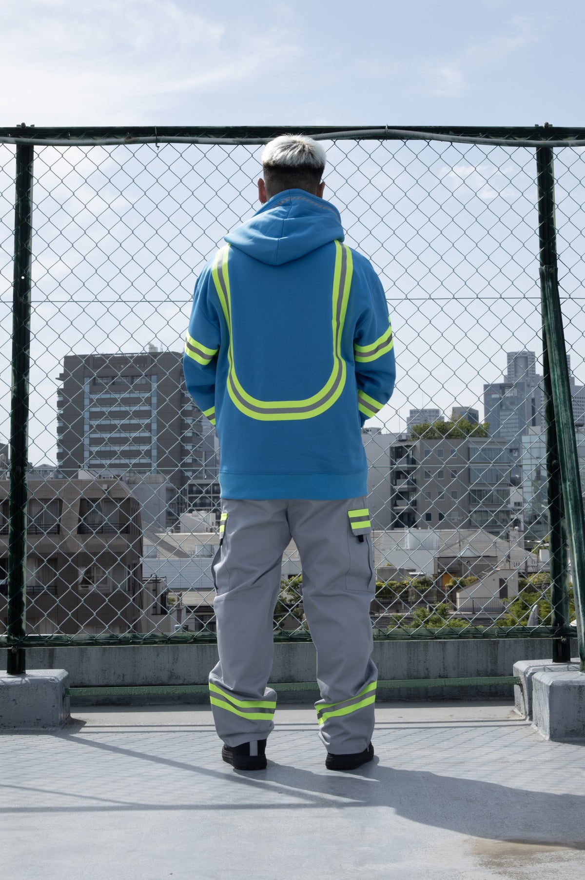UNIVERSAL OVERALL リフレクタースウェットフーディ UN26332301 [2026AW]-