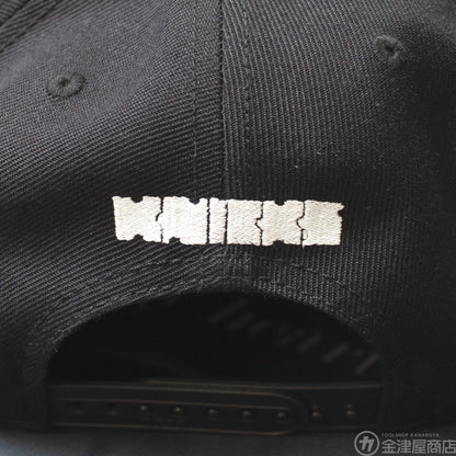 【予約注文】ニックス(KNICKS) オフィシャルショップ限定キャップ ツバ湾曲タイプ 白刺繍-