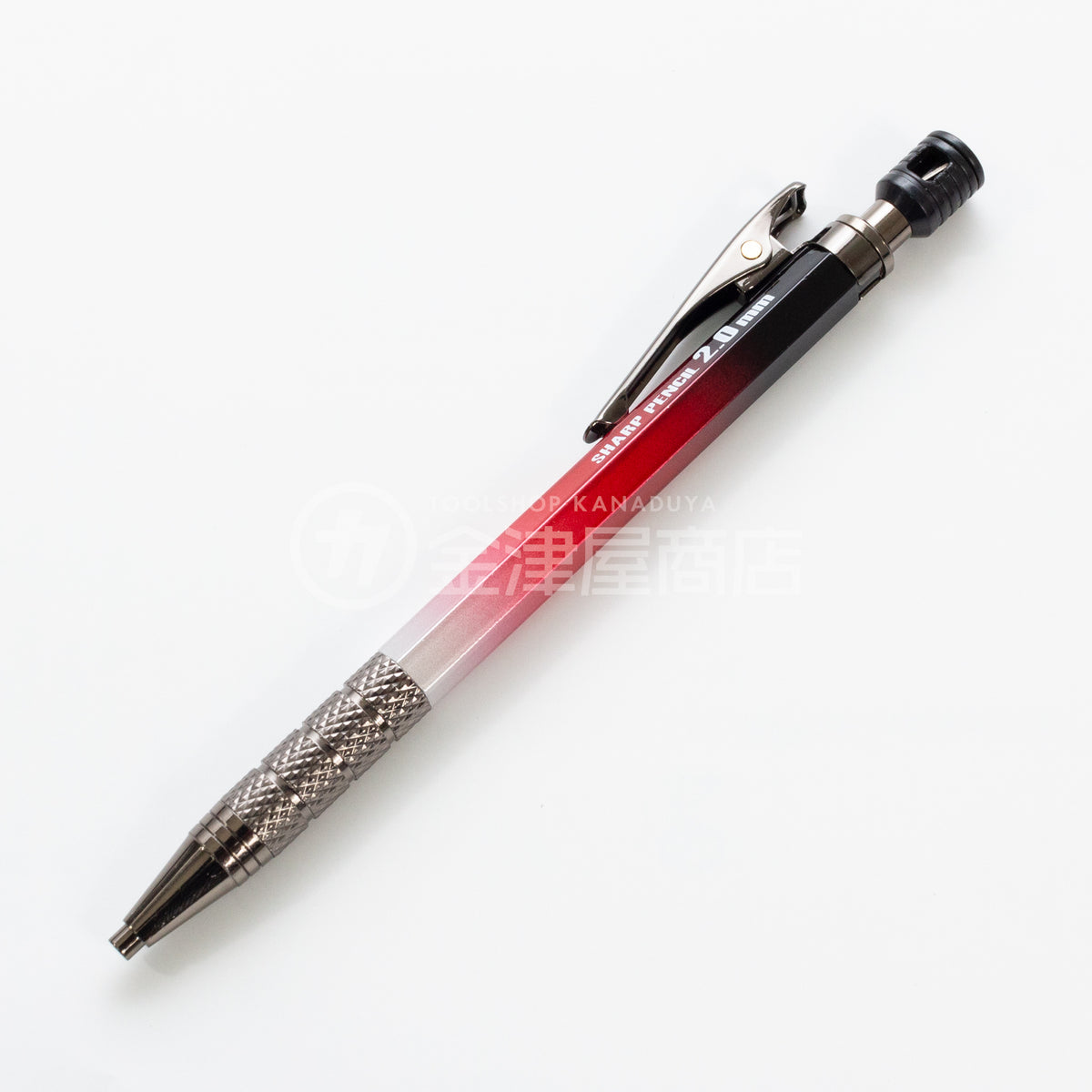 祥碩堂 建築用シャープペンシル HB2.0mm 朱雀 真鍮ボディ グラデーション限定カラー-500-HB-HA