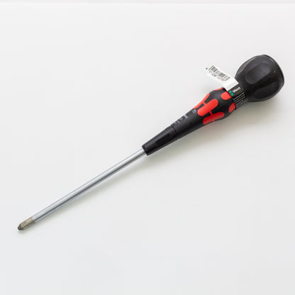 Wera 1850 ボールグリップ レーザーチップドライバー 赤-343803