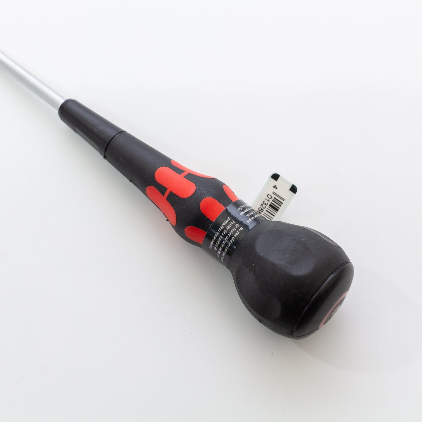 Wera 1850 ボールグリップ レーザーチップドライバー 赤-