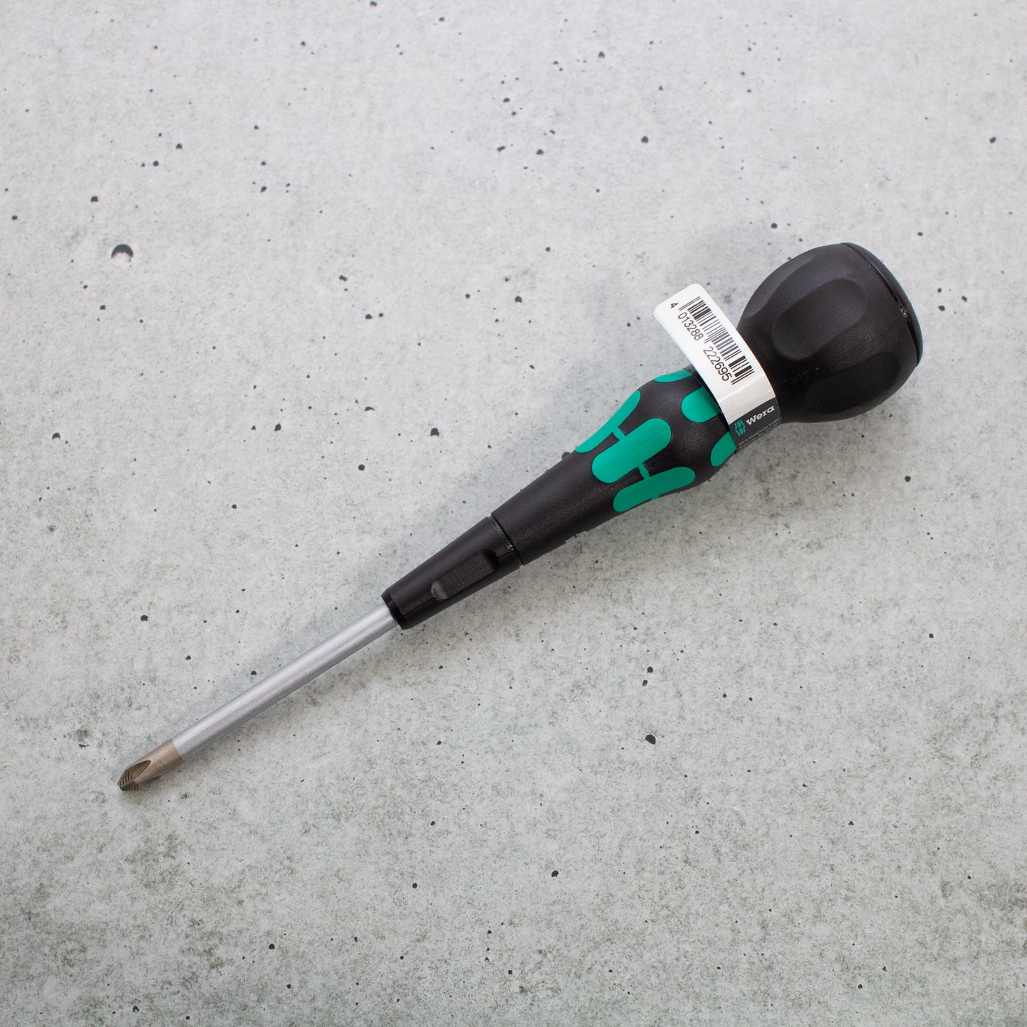 Wera 1850 ボールグリップ レーザーチップドライバー 緑-