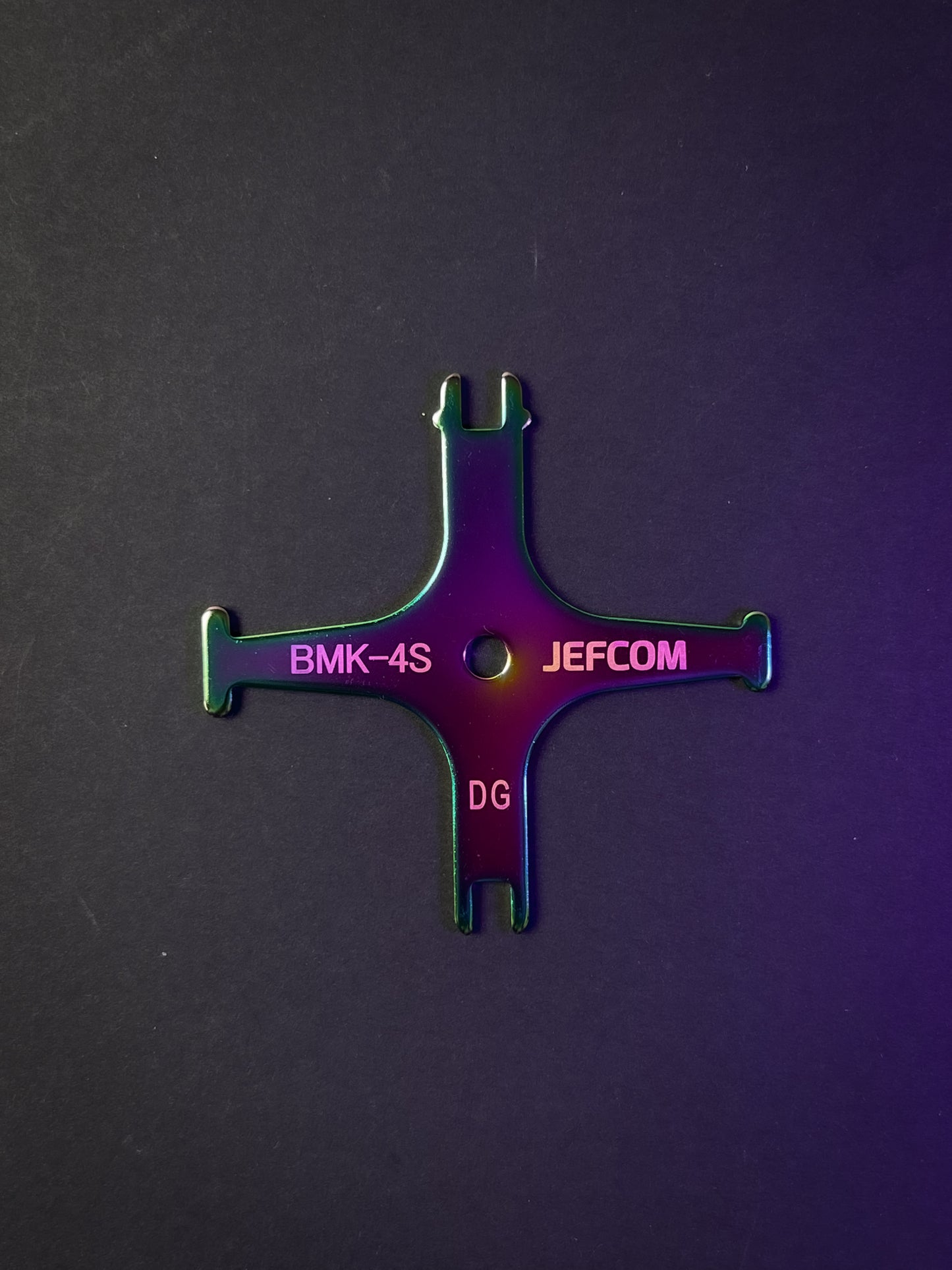 ジェフコム 盤用マルチキー (レインボーカラー) BMK-4S-RB-