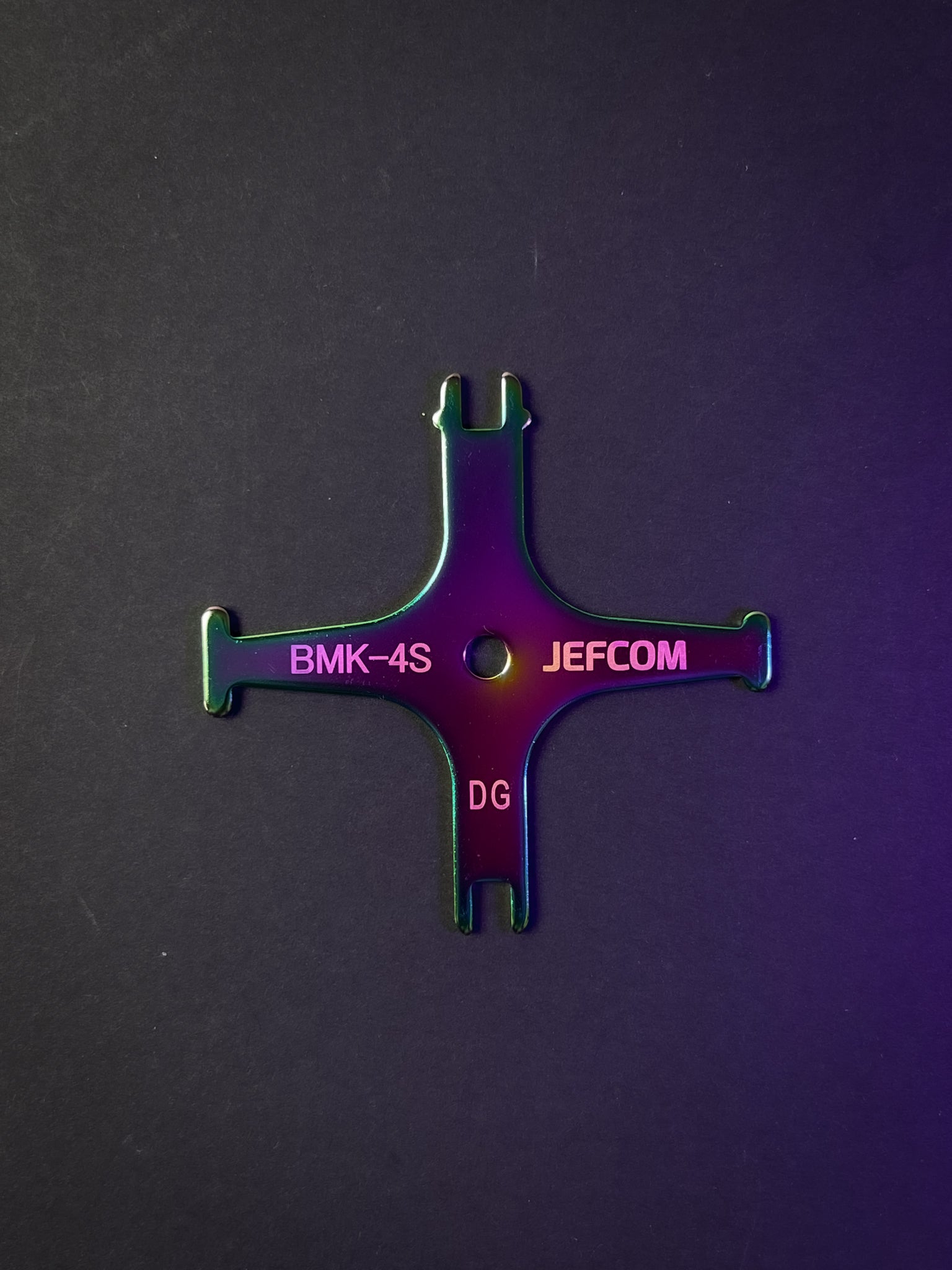 ジェフコム 盤用マルチキー (レインボーカラー) BMK-4S-RB-
