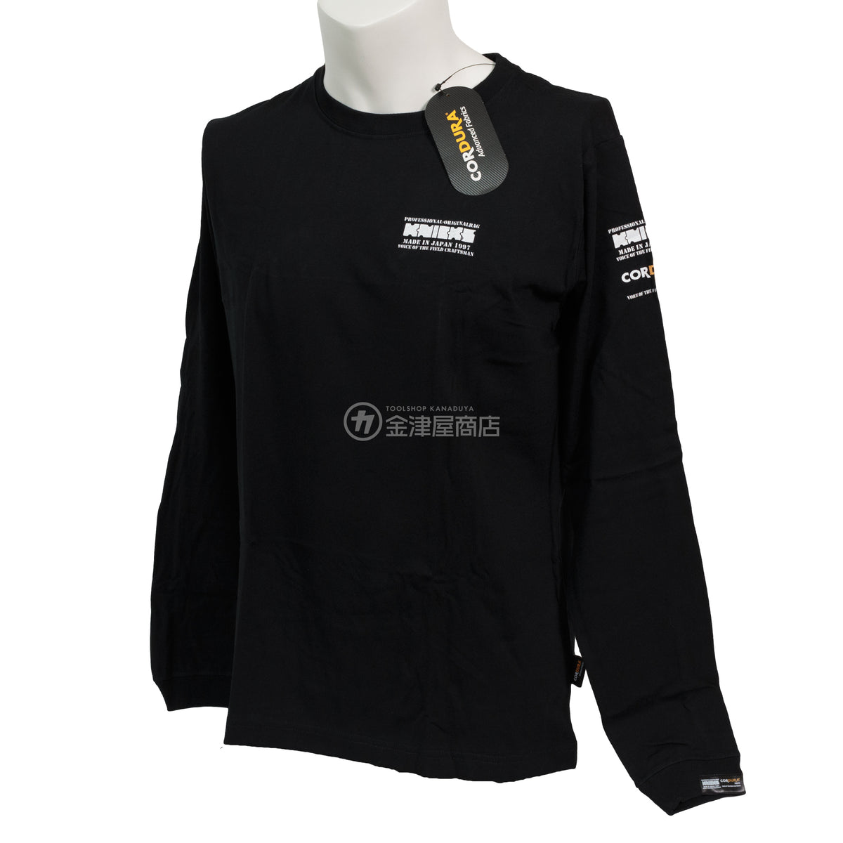 ニックス(KNICKS) コーデュラ生地 オリジナルロング袖TシャツLTB-23/LTW-23-LTB23-S