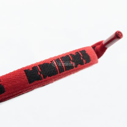 ニックス(KNICKS) ロゴ編み込み靴紐 長さ125cm-
