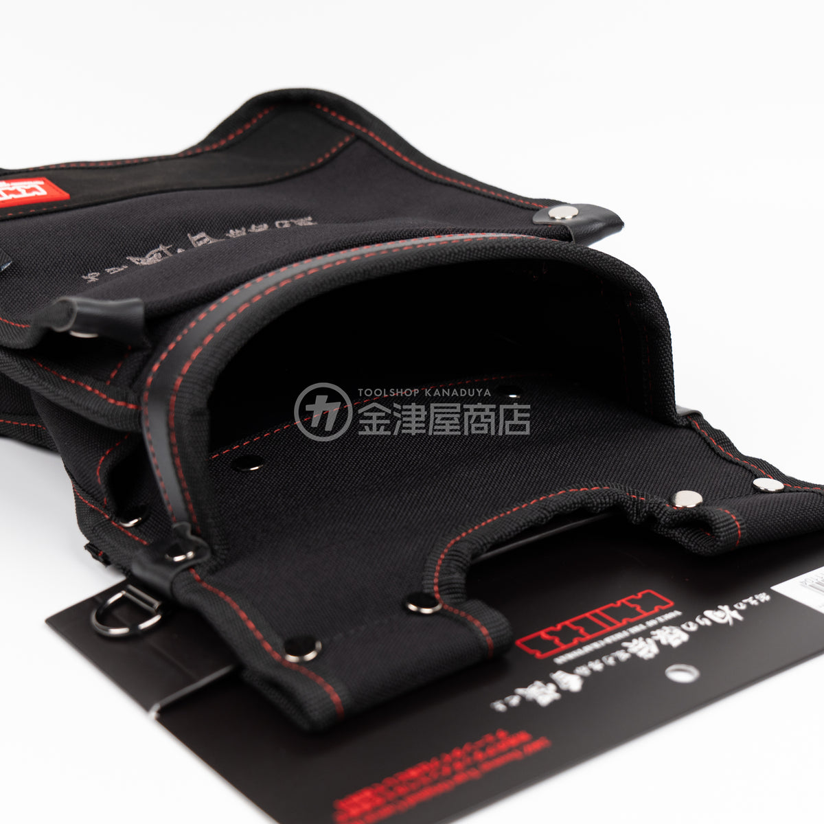 ニックス(KNICKS) CORDURA1000d生地 電工建築用スリムタイプ腰袋【2段】KC-201H-