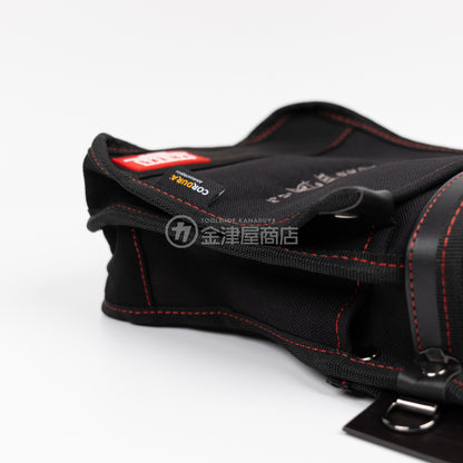 ニックス(KNICKS) CORDURA1000d生地 電工建築用スリムタイプ腰袋【2段】KC-201H-