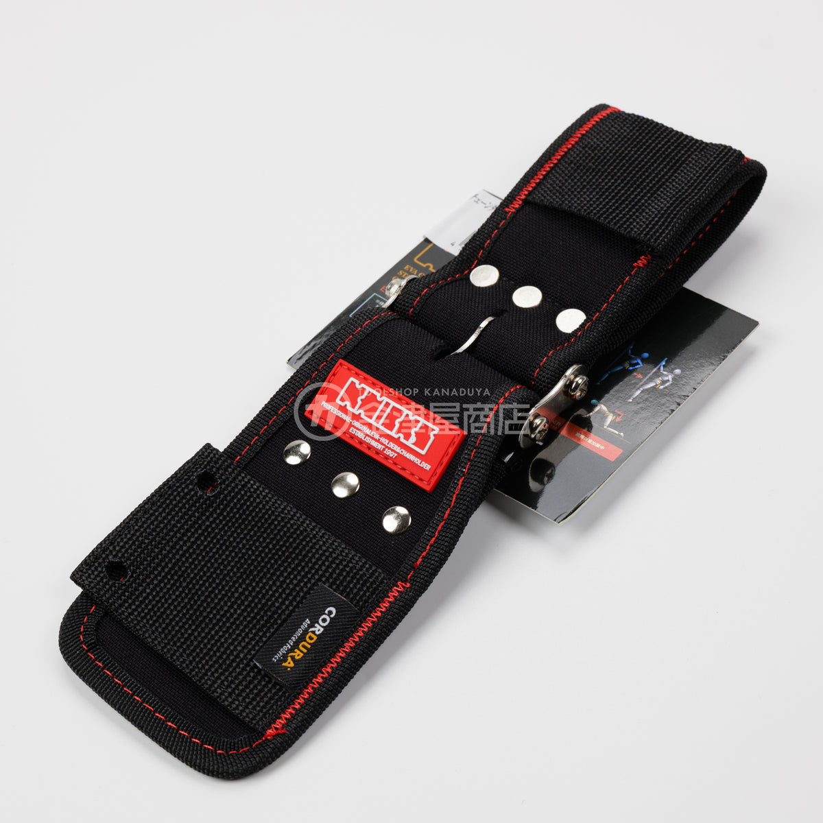 ニックス(KNICKS) CORDURA1000d生地 チェーンタイプセフカラビナホルダー（本体のみ）KC-SE-