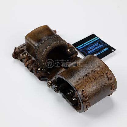 ニックス(KNICKS) チェーン式ハンマーホルダー (補強タイプ) KN-300DHDX【ヴィンテージカラー】追加カスタム VC革紐W巻-