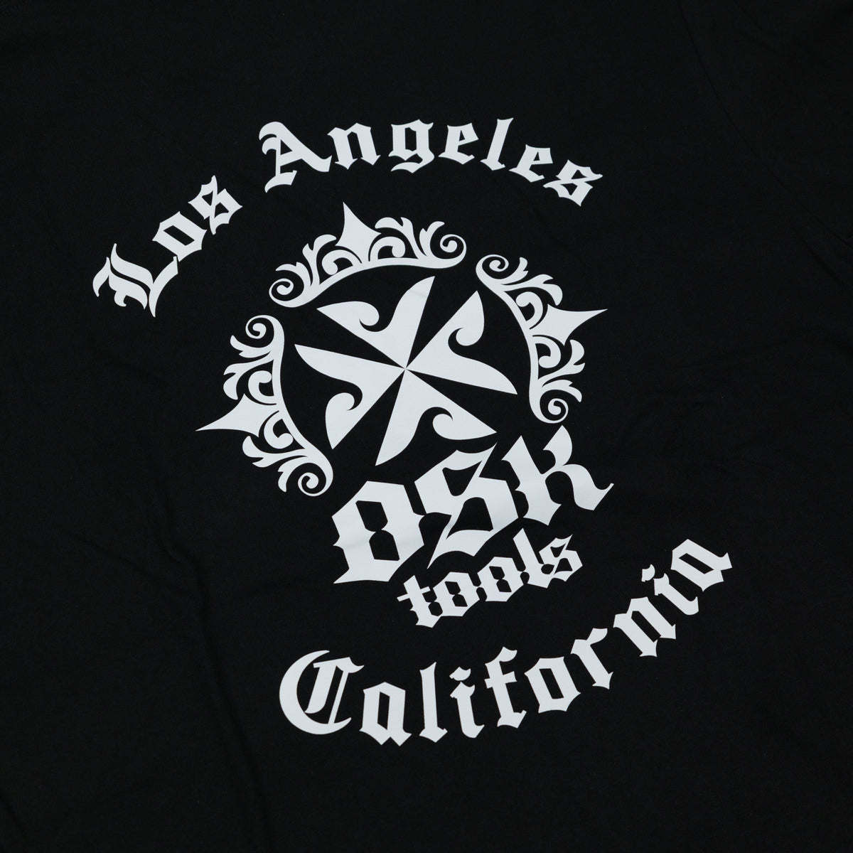 OSKTools 5.6oz カリフォルニア ロゴTシャツ ブラック-