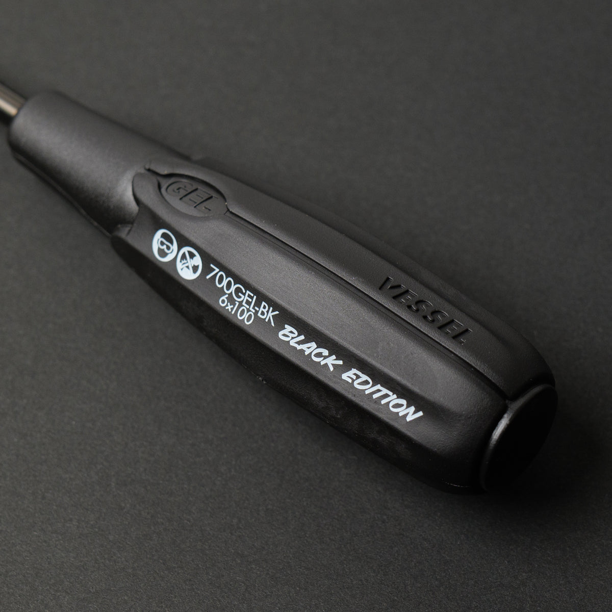 ベッセル BLACK EDITION スーパークッションドライバー 2本組 +2/-6-700GEL-BK