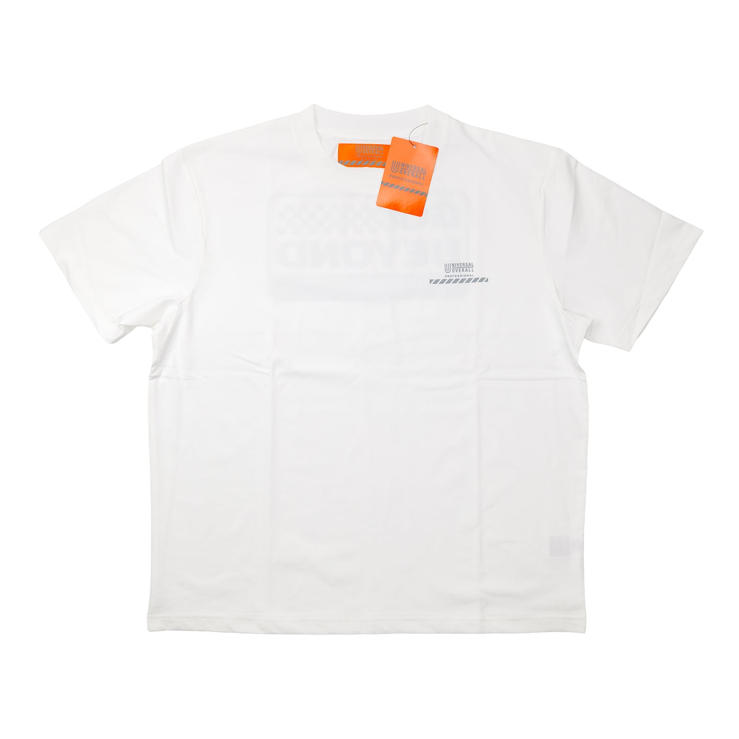 UNIVERSAL OVERALL GO BEYOND Tee UN26112300P-UN26112300P-WHT-S
