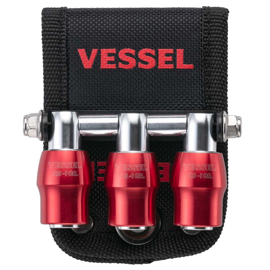 ベッセル クイックキャッチャー３連ホルダー QB-10B3-NO.QB-10B3R