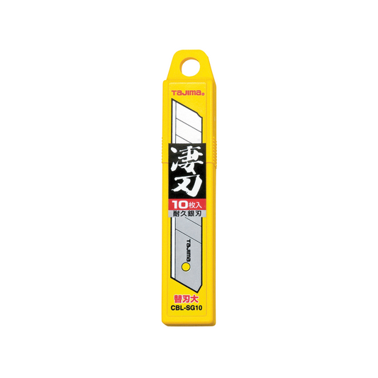 タジマ L刃カッター替刃 凄刃銀 10枚/50枚-CBL-SG10