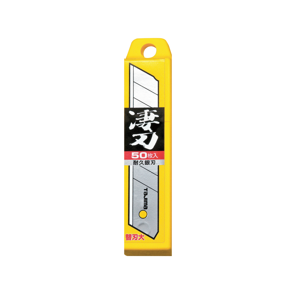 タジマ L刃カッター替刃 凄刃銀 10枚/50枚-CBL-SG50
