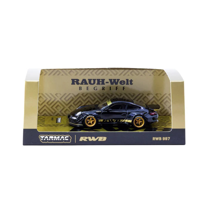 OSKtools 【世界限定500台】RWB997 Black ミニカー＆RWBxOSK×TARMAC 10mmフレックスラチェットレンチキーホルダー-