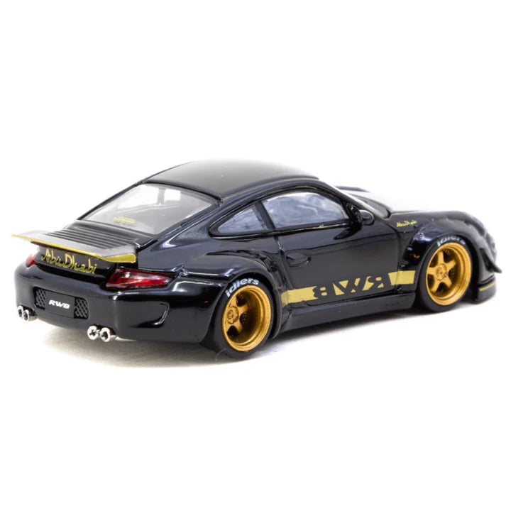 OSKtools 【世界限定500台】RWB997 Black ミニカー＆RWBxOSK×TARMAC 10mmフレックスラチェットレンチキーホルダー-