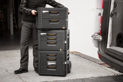 【予約商品】TOUGHBUILT STACK TECH 3ドロワーボックス（サイドロック）TB-B1-D-73-