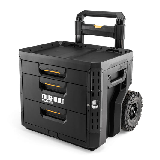 TOUGHBUILT STACK TECH ウィール３ドロワーボックス TB-B1-D-R93